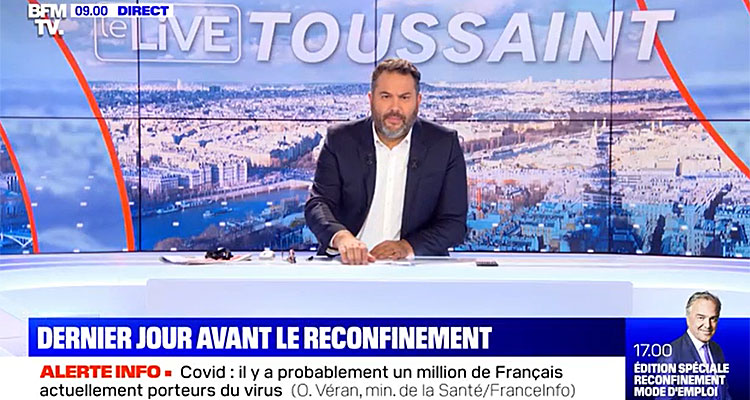 BFMTV : Bruce Toussaint pulvérise Pascal Praud, TF1 et France 2 renversées