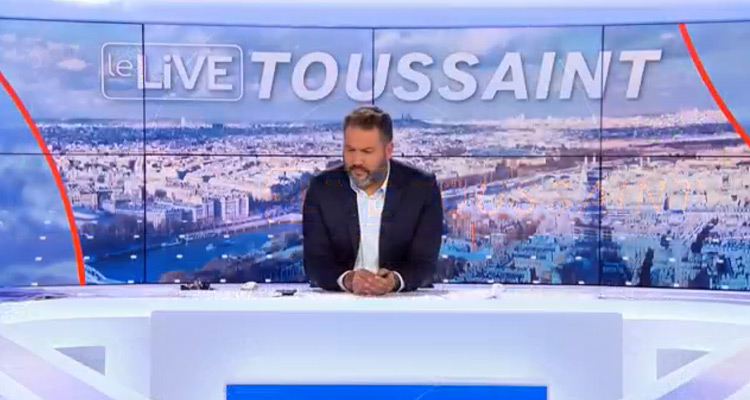 BFMTV : Bruce Toussaint bousculé par Pascal Praud, Eric Brunet dérangé par Axel de Tarlé