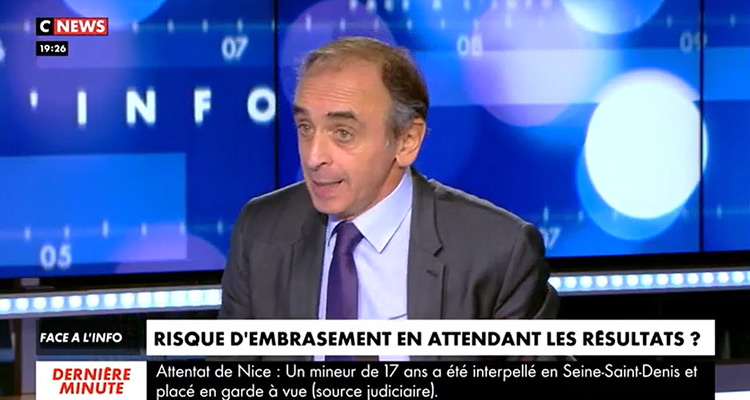 Face à l’info : Eric Zemmour repousse Cyril Hanouna, Dimitri Pavlenko éloigné