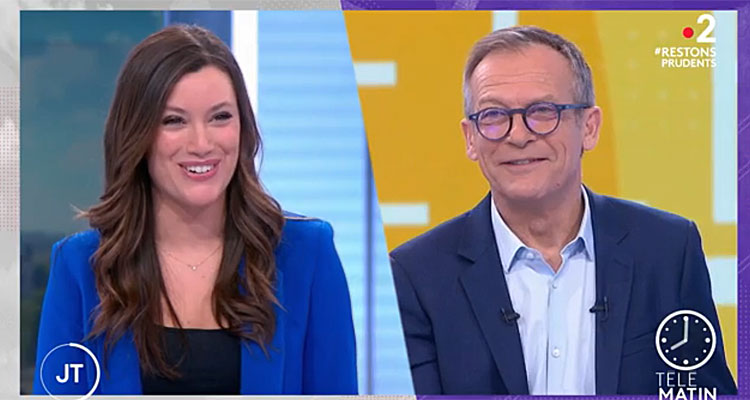 Télématin : Karine Baste-Régis arrêtée, Flore Maréchal surprend Laurent Bignolas