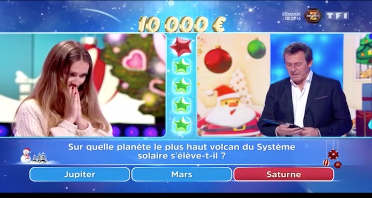 Les 12 coups de midi : l’étoile mystérieuse dévoilée par Camille ce samedi 12 décembre 2020 sur TF1 ?