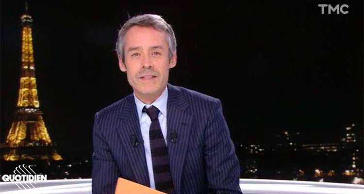 Quotidien : Yann Barthès diminué, une fin amputée pour le talk sur TMC