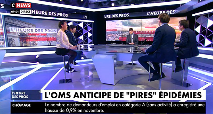L’heure des Pros : Pascal Praud amputé, Julien Pasquet en résistance sur CNews