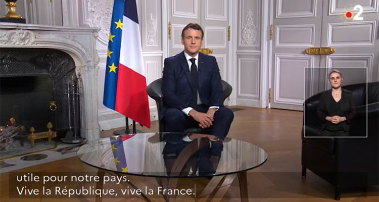 Vœux 2021 / Audiences TV : Emmanuel Macron bat un record avec 15.8 millions de Français