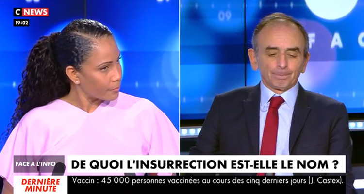 Face à l’info : intervention scandaleuse pour Eric Zemmour, Christine Kelly s’oppose sur CNews