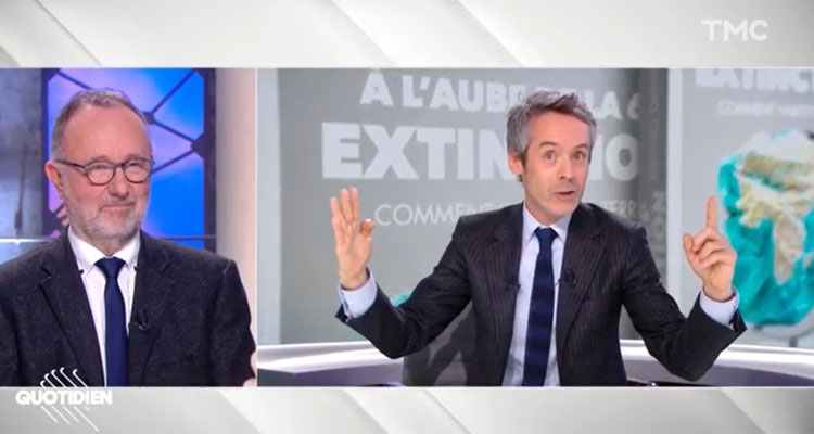 Quotidien : confusion pour Yann Barthès, Etienne Carbonnier colle M6