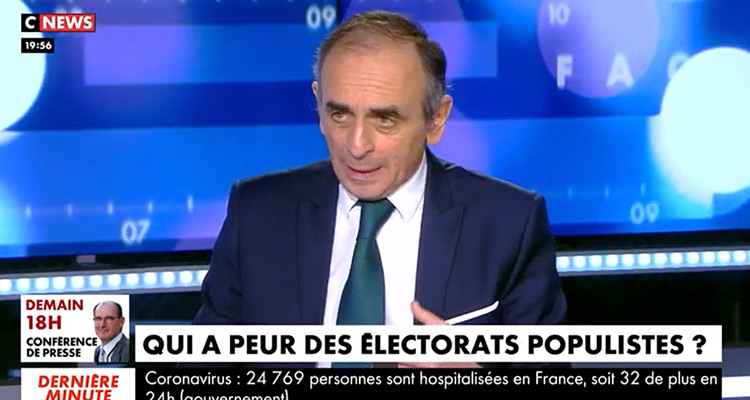 Face à l’info : Eric Zemmour confirme la victoire de Marine Le Pen, Christine Kelly incriminée