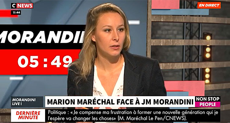 CNews : mensonges pour Marion Maréchal, Eric Zemmour destitué ?