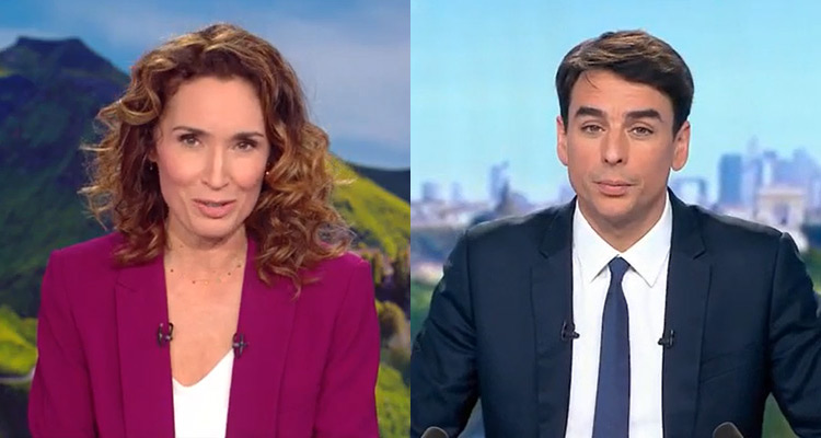 JT 13H : Marie-Sophie Lacarrau prend sa revanche, Julian Bugier impuissant