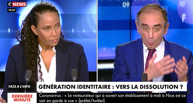 Face à l’info : Eric Zemmour rappelle une condamnation à mort, racisme sur CNews ?