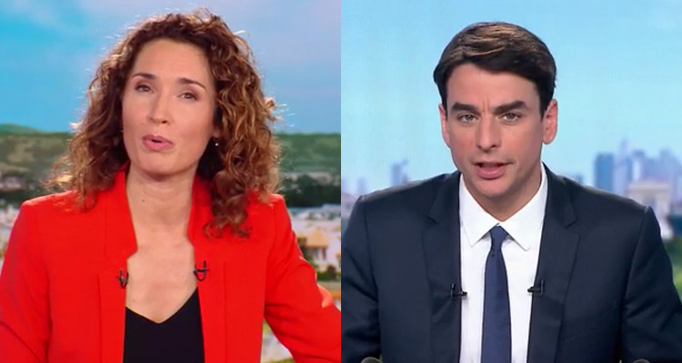 JT 13H : Marie-Sophie Lacarrau corrige Julian Bugier, une attaque prévisible