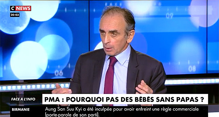 Face à l’info : Eric Zemmour « ridicule » sur CNews, le lobby gay dénoncé