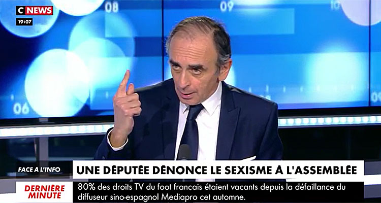 Face à l’info : Eric Zemmour paralysé, CNews chavire face à BFMTV