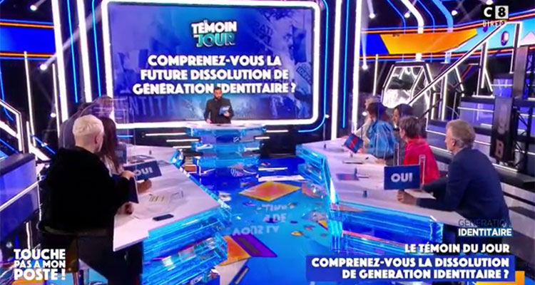 Touche pas à mon poste : une fin pour Cyril Hanouna, Génération Identitaire affole C8