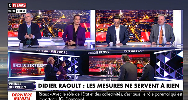 Heure des Pros : Pascal Praud quitte le plateau, Sophie Obadia exaspérée sur CNews