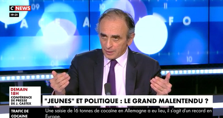 Face à l’info : Eric Zemmour affolé par Cyril Hanouna, Christine Kelly imperturbable sur CNews