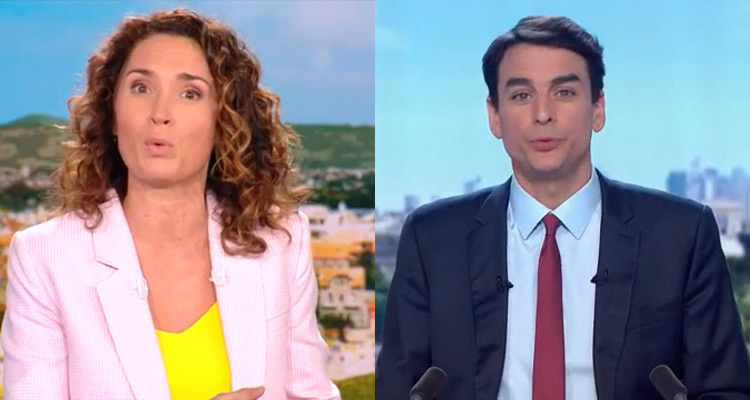 JT 13H : évènement inattendu pour Marie-Sophie Lacarrau, Julian Bugier gagnant