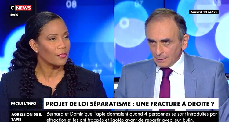 Face à l’info : Eric Zemmour a-t-il-atteint ses limites sur CNews avec Christine Kelly ?