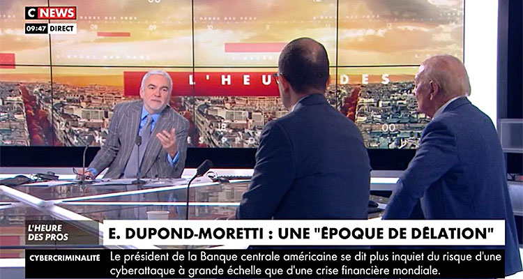 L’Heure des Pros : Pascal Praud insulte un chroniqueur, CNews chute