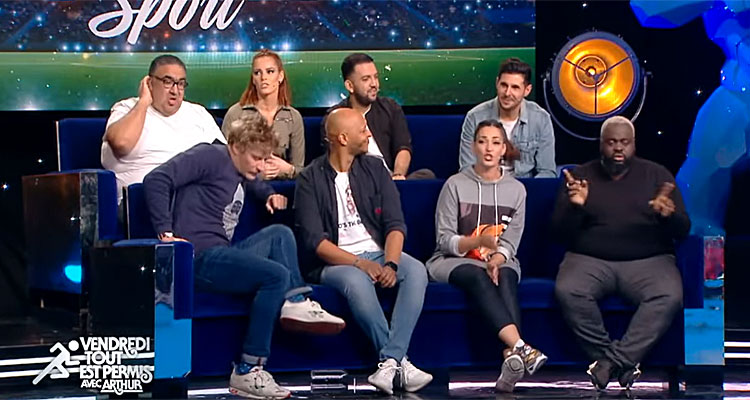 Vendredi tout est permis (16 avril 2021, TF1) : Sheryfa Luna, Didou, John Rachid, Tareek, Gérémy Credeville... font du sport avec Arthur 