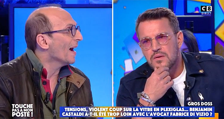 Touche pas à mon poste : Cyril Hanouna affole C8 avec le clash Fabrice Di Vizio / Benjamin Castaldi 