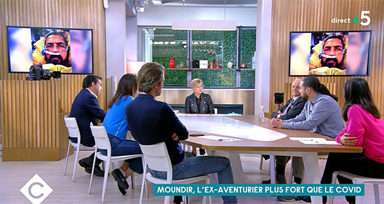 C à vous : Anne-Elisabeth Lemoine recadre France 5, Moundir sur un témoignage choc