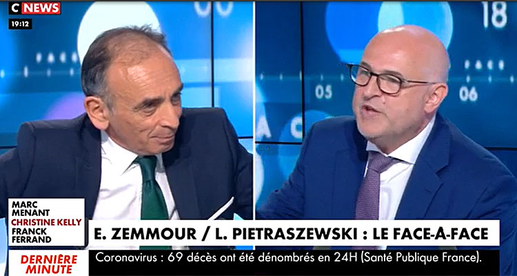 CNews : méthode pourrie pour Eric Zemmour, un scandale éclate face à Laurent Pietraszewski