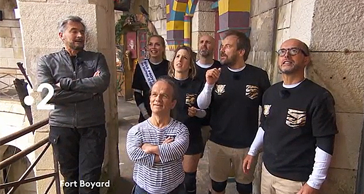 Fort Boyard du 24 juillet 2021 : April Benayoum, Léa François & Stéphane Hénon (Plus belle la vie), Monsieur Poulpe... face au Père Fouras