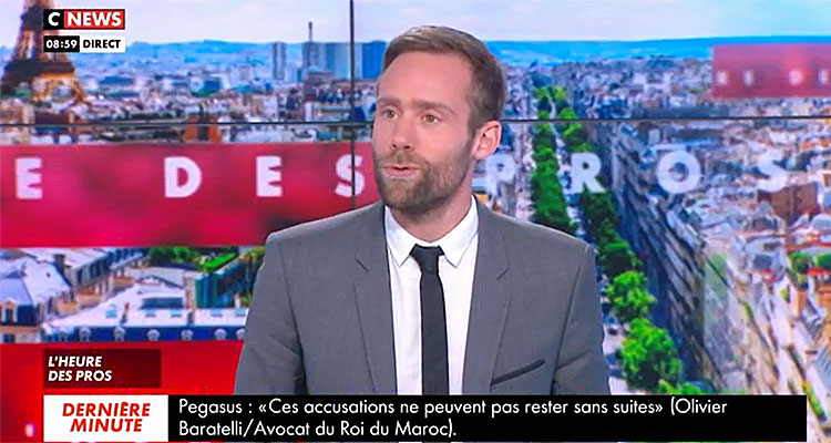 L’heure des pros : Pascal Praud arrêté sur CNews, Yoann Usai déjà sur le départ