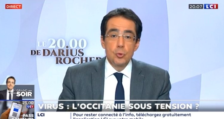 Après Eric Zemmour (CNews), renaissance pour Darius Rochebin sur LCI Après Eric Zemmour (CNews), renaissance pour Darius Rochebin sur LCI