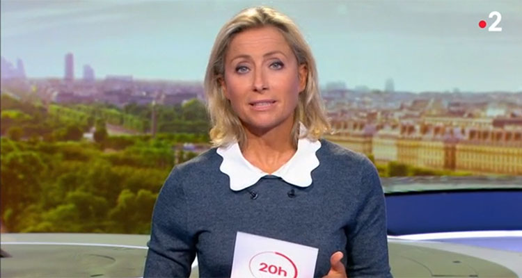 JT 20H : Anne-Sophie Lapix s’effondre, France 2 en alerte