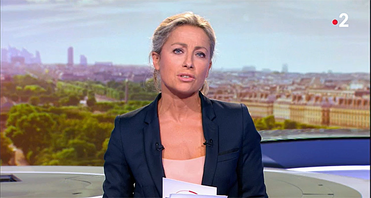 JT 20H : Anne-Sophie Lapix au plus mal, France 2 alarmée