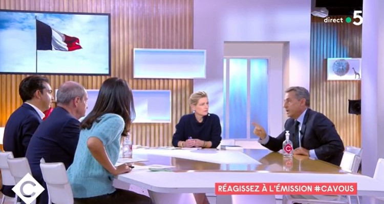 C à vous : Anne-Elisabeth Lemoine refoule Yann Barthès, Nicolas Sarkozy renverse C8