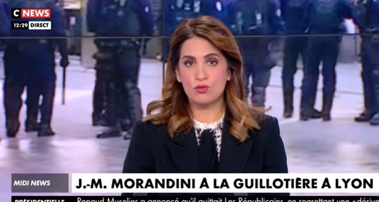 CNews : Sonia Mabrouk se censure, elle quitte son plateau en direct 