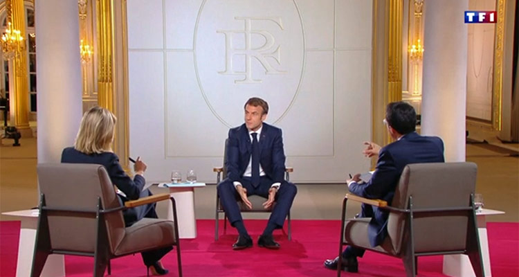 Audiences TV Prime (mercredi 15 décembre 2021) : Emmanuel Macron (TF1) leader sous les 4 millions, Incroyable Talent dans le dur, Le code confirme pour son final