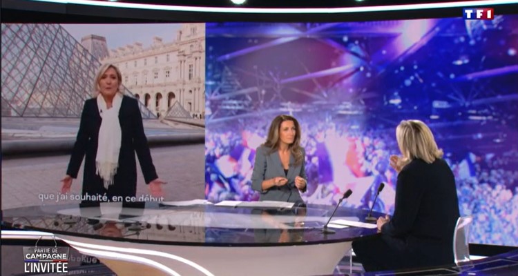 TF1 : Marine Le Pen a-t-elle fait chuter les audiences du 20H d’Anne-Claire Coudray ?