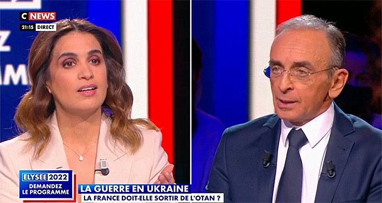 CNews : audience surprenante pour Éric Zemmour, record historique pour Sonia Mabrouk et Laurence Ferrari