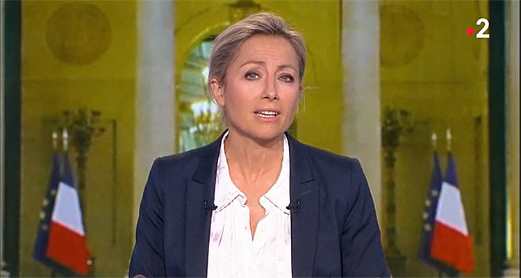 JT 20H : incident en direct sur France 2, Anne-Sophie Lapix agacée