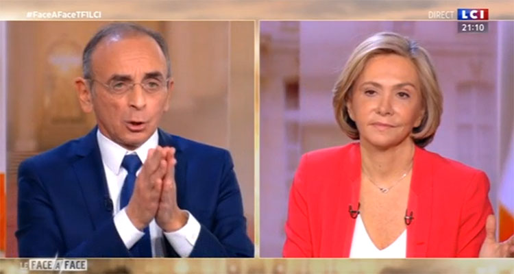 Pécresse / Zemmour : audience enflammée pour le débat, grosses tensions pour Ruth Elkrief sur LCI