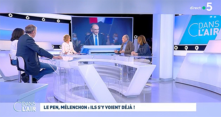 C dans l’air : Caroline Roux s’effondre, erreur fatale pour Eric Zemmour sur France 5