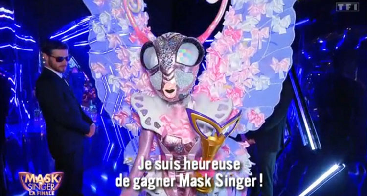 Mask Singer 2022 : le papillon décroche la victoire, Denitsa Ikonomova gagnante face à la banane Valérie Bègue sur TF1