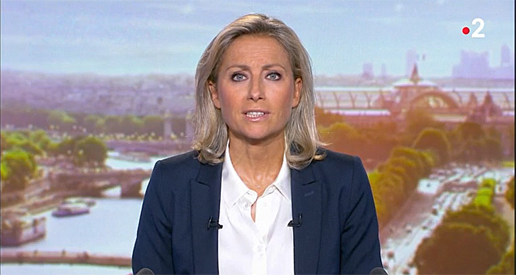 JT 20H : coup de tonnerre pour Anne-Sophie Lapix, France 2 révèle une tragédie 