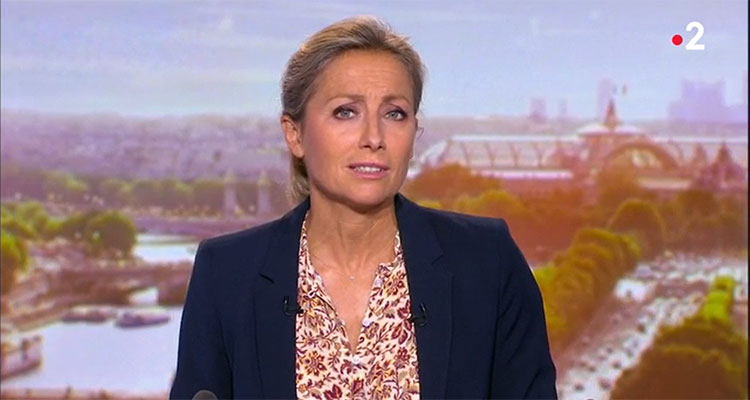 JT 20H : Anne-Sophie Lapix stoppée en direct par un problème avant l’annonce de son remplaçant sur France 2