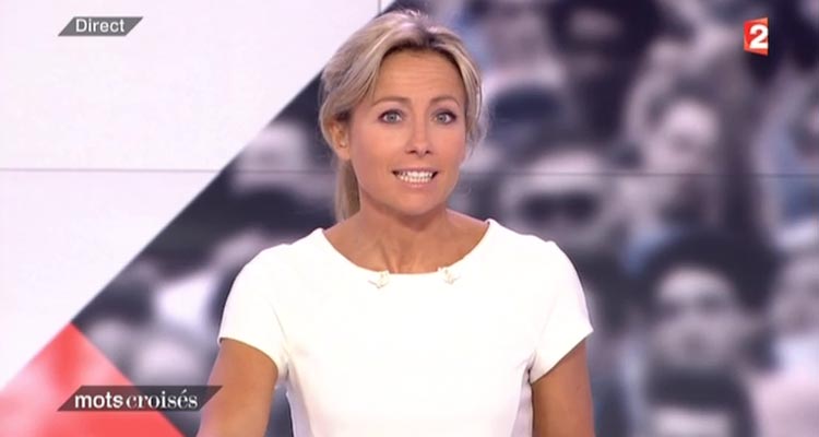 Mots croisés : Anne-Sophie Lapix battue par TMC