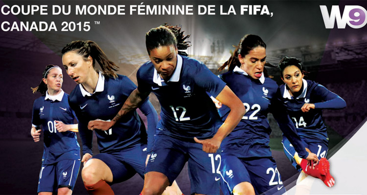 Coupe du monde de football féminin 2015 : un coup d’envoi discret sur W9