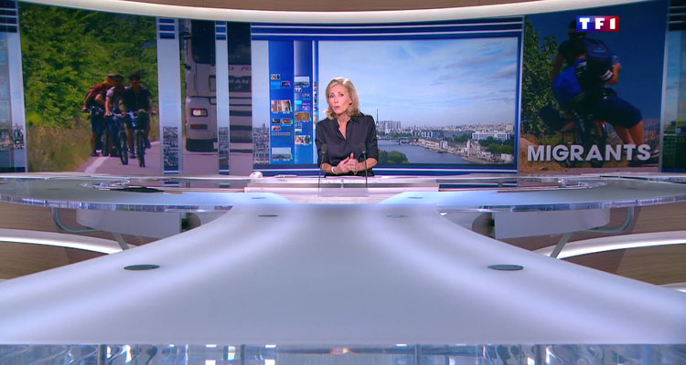 Un nouveau plateau pour le JT de TF1 à la rentrée