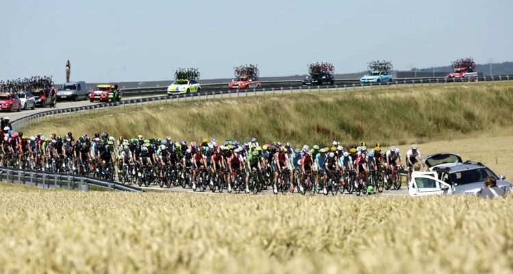 Le Tour de France : un record d’audience depuis 2013 pour France 2, leader sur la journée