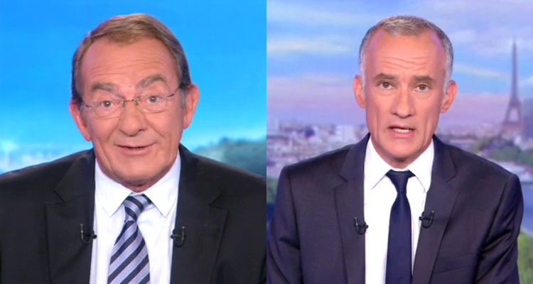 JT : Jean-Pierre Pernaut écrase la concurrence à 13 heures, Gilles Bouleau leader à 20 heures