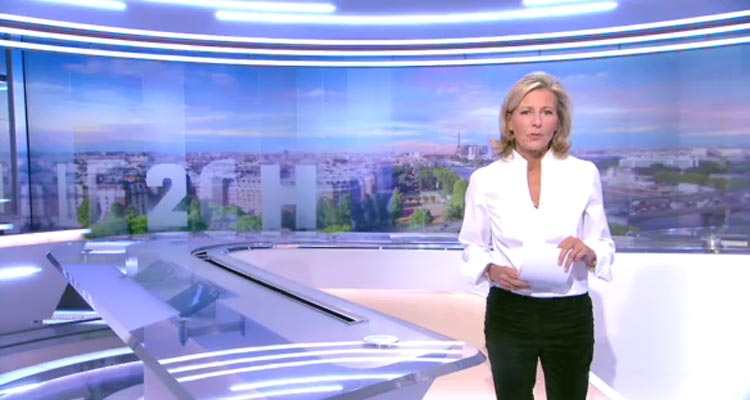 20 heures : Claire Chazal leader, record pour Laurent Delahousse