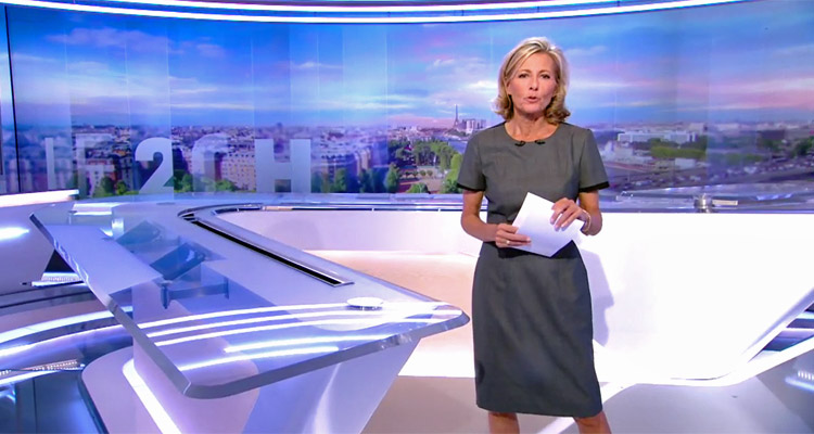 Les JT les plus performants du 5 septembre : Claire Chazal repart à la hausse sur TF1